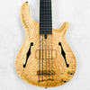 Mensinger Joker B 5P Ash Fretless 5-String Bass 2023 - Natural - 1