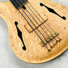 Mensinger Joker B 5P Ash Fretless 5-String Bass 2023 - Natural - 4