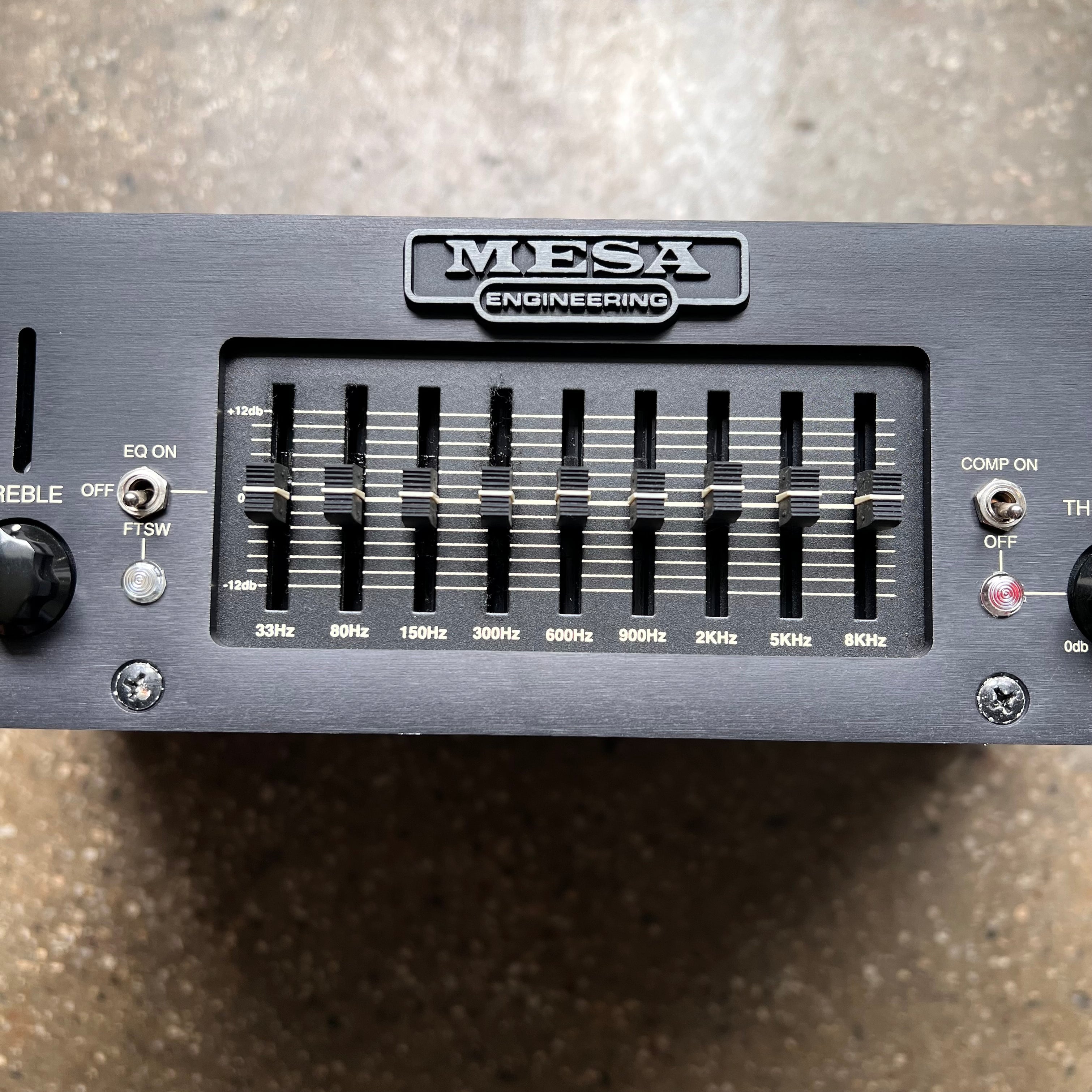 Bass Sound Module Rackmount Mesa Boogie M9 Carbine Bass Amplifier Head Rackmount 2010s - Black ...