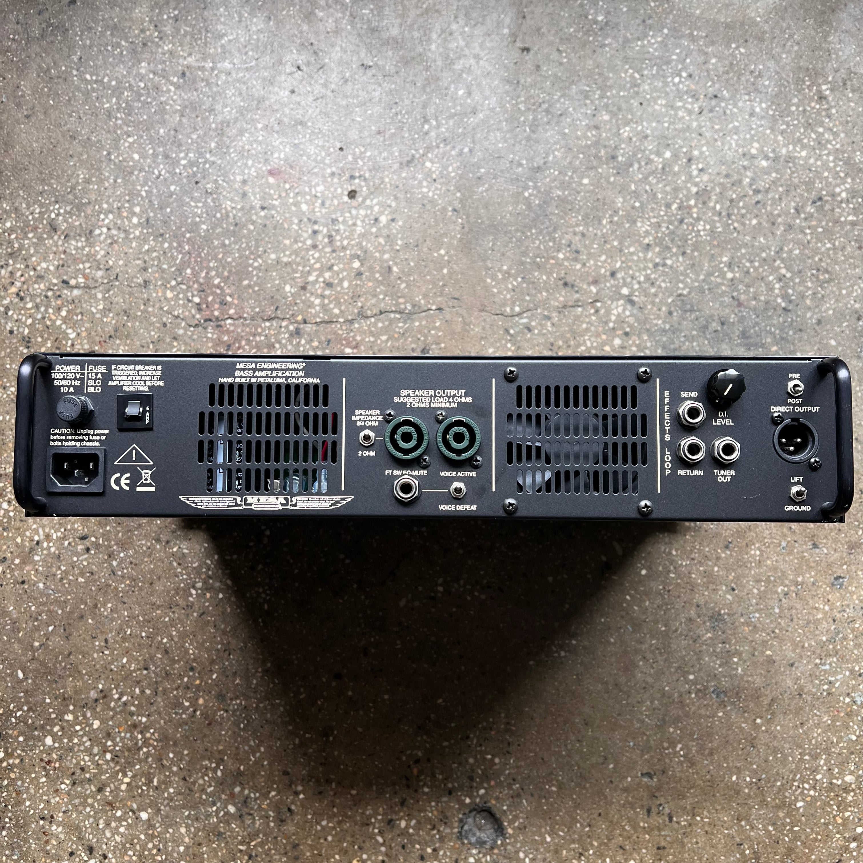 Bass Sound Module Rackmount Mesa Boogie M9 Carbine Bass Amplifier Head Rackmount 2010s - Black ...