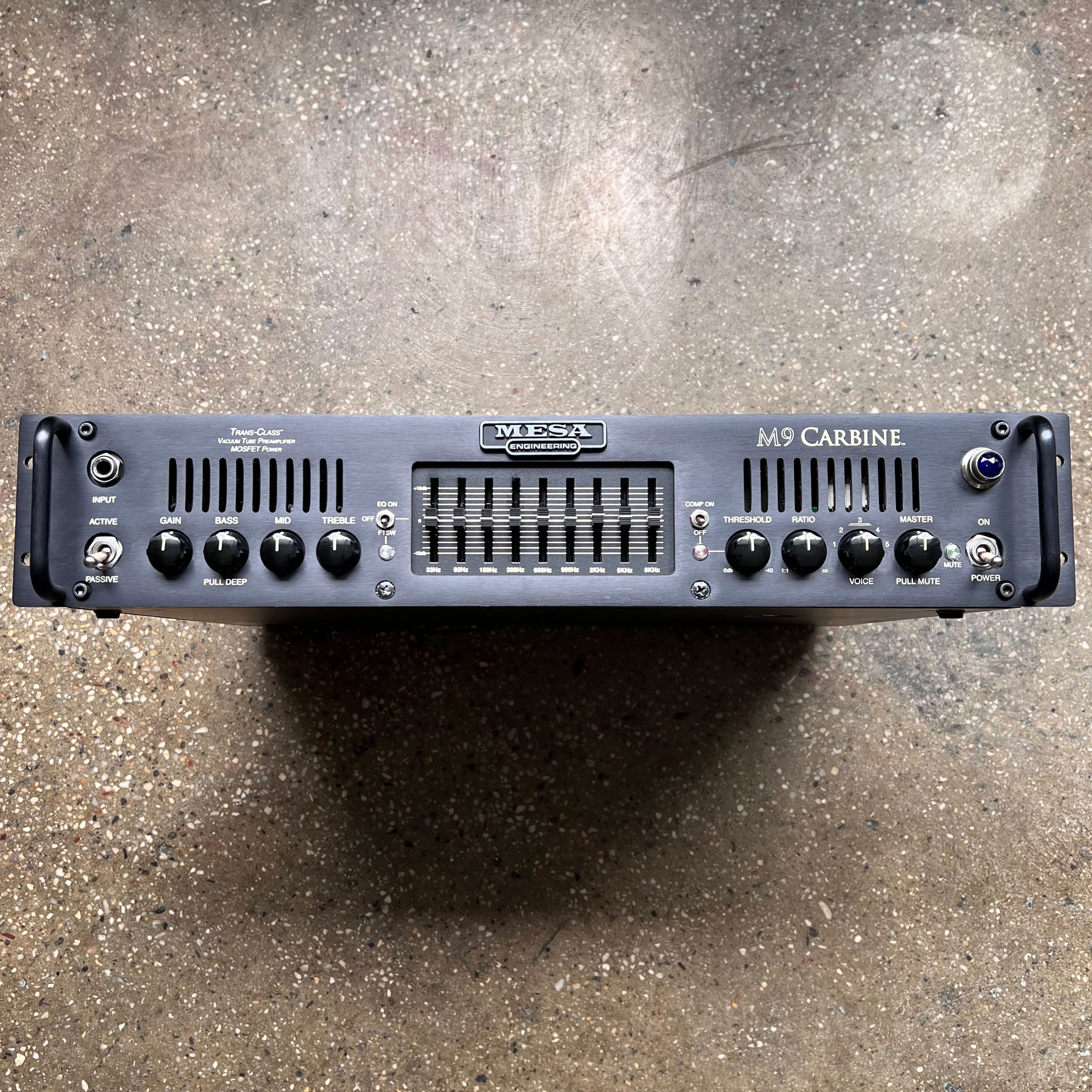Bass Rackmount Mesa Boogie M9 Carbine Bass Amplifier Head Rackmount 2010s - Black ...