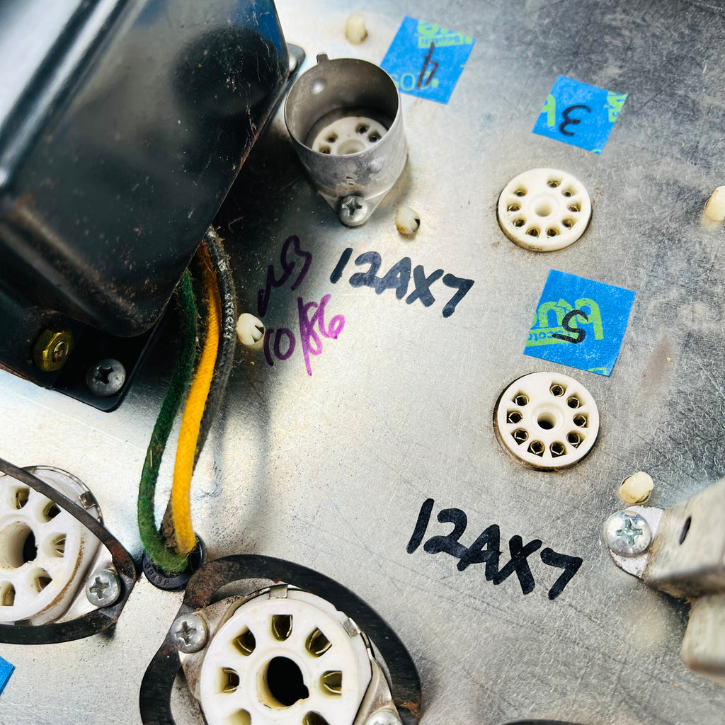 Mesa Boogie Mark III 1x12" Combo Vintage Guitar Amplifier 1986 - Wood & Wicker - 22