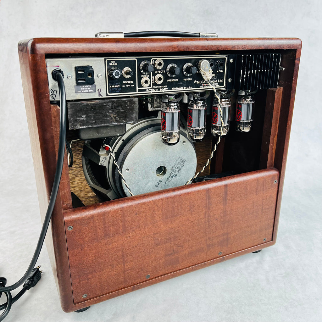 Mesa Boogie Mark III 1x12" Combo Vintage Guitar Amplifier 1986 - Wood & Wicker - 11