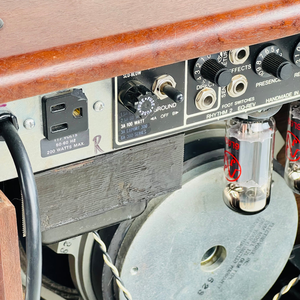 Mesa Boogie Mark III 1x12" Combo Vintage Guitar Amplifier 1986 - Wood & Wicker - 12