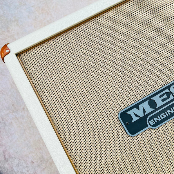 Mesa Boogie 2x12 Vertical Slant Rectifier Cabinet - Cream Tolex - 2
