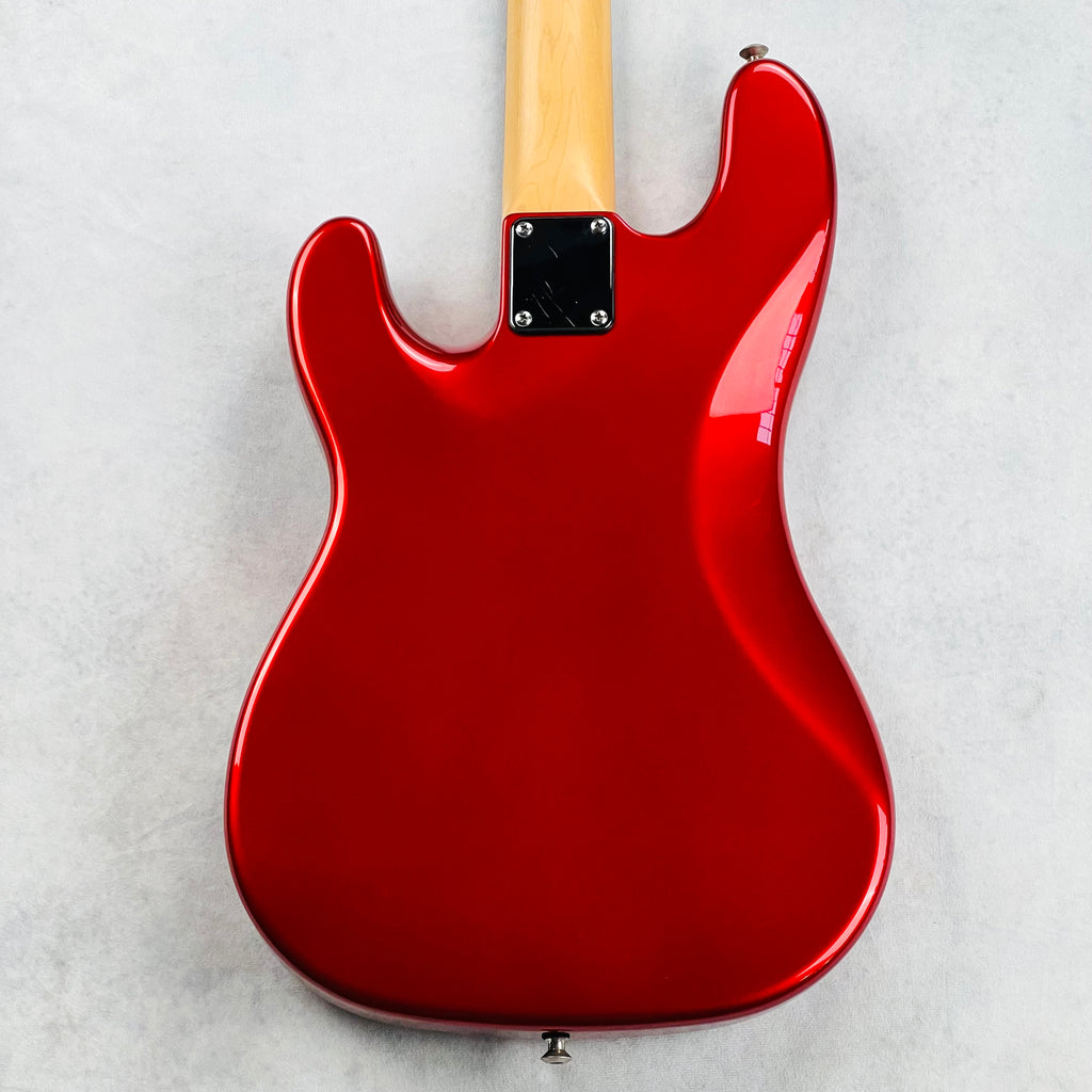 Mike Lull P4 4-String Bass Guitar 2010 - Candy Apple Red - 10