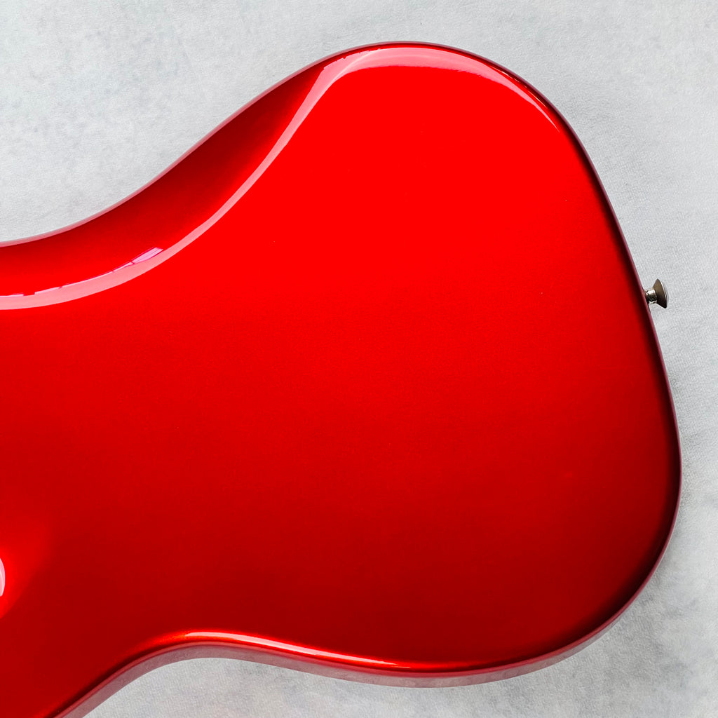 Mike Lull P4 4-String Bass Guitar 2010 - Candy Apple Red - 12