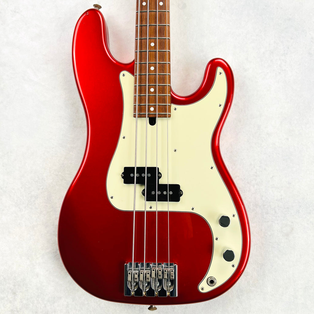 Mike Lull P4 4-String Bass Guitar 2010 - Candy Apple Red - 1