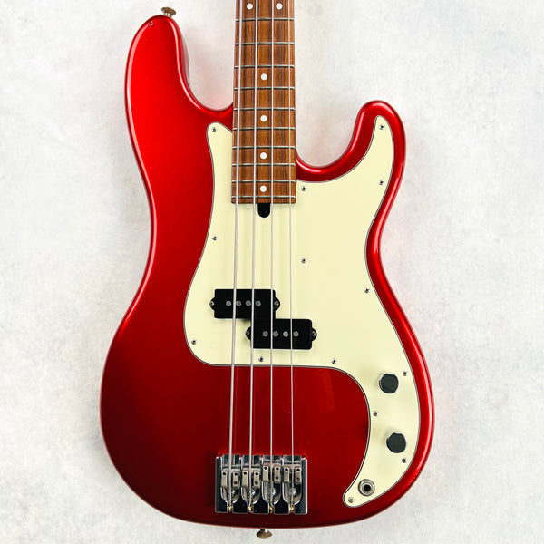 Mike Lull P4 4-String Bass Guitar 2010 - Candy Apple Red - 1