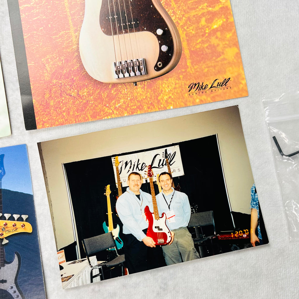 Mike Lull P4 4-String Bass Guitar 2010 - Candy Apple Red - 19