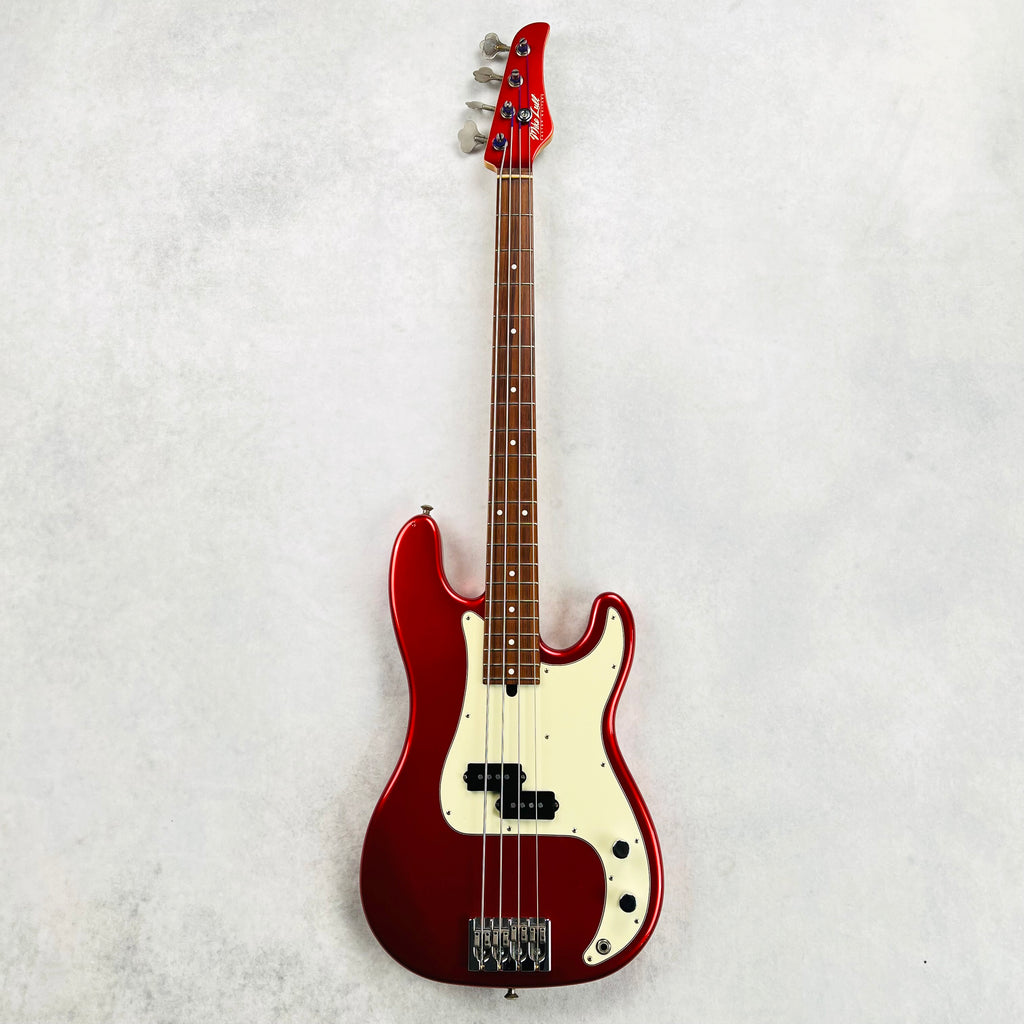 Mike Lull P4 4-String Bass Guitar 2010 - Candy Apple Red - 2