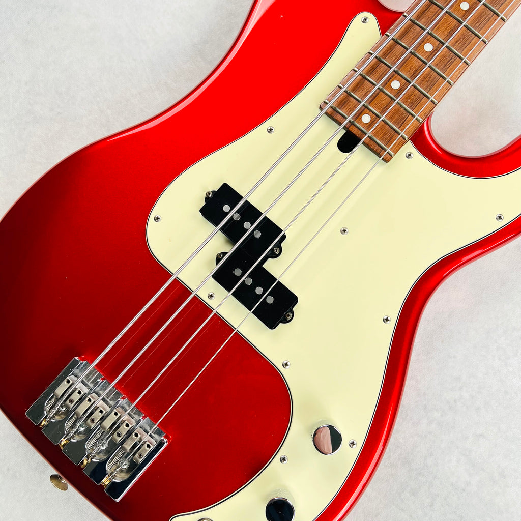 Mike Lull P4 4-String Bass Guitar 2010 - Candy Apple Red - 7