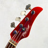 Mike Lull P4 4-String Bass Guitar 2010 - Candy Apple Red - 9