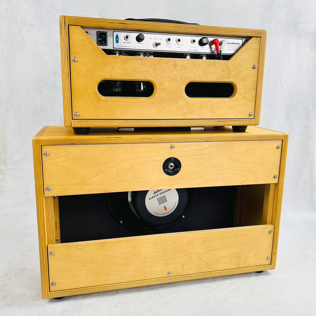 Milkman JG40 Amplifier Head & 1x12" Speaker Cabinet Stack 2025 - Natural - 10