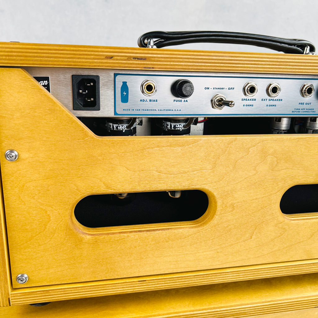 Milkman JG40 Amplifier Head & 1x12" Speaker Cabinet Stack 2025 - Natural - 12