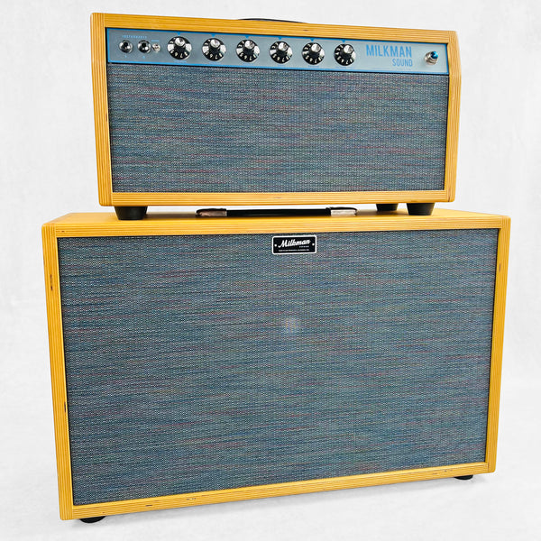 Milkman JG40 Amplifier Head & 1x12" Speaker Cabinet Stack 2025 - Natural - 1