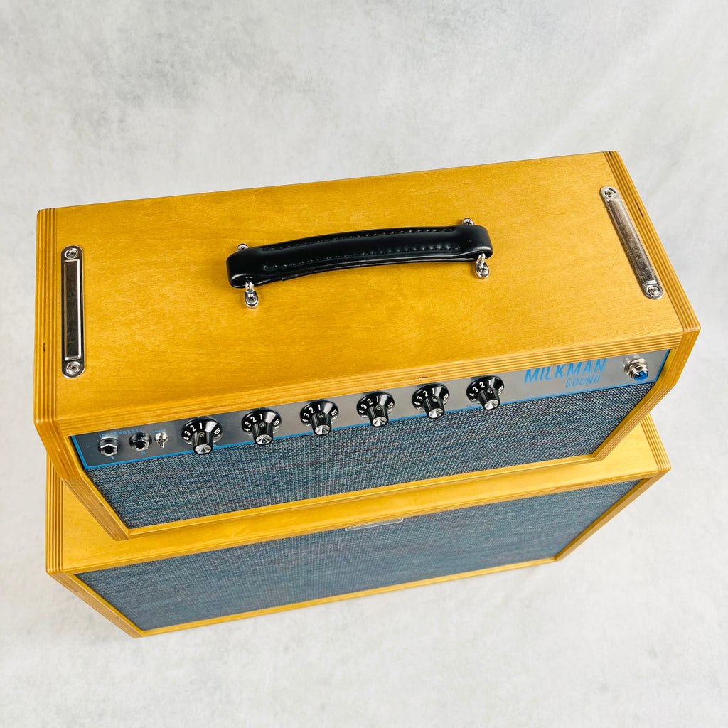 Milkman JG40 Amplifier Head & 1x12" Speaker Cabinet Stack 2025 - Natural - 2