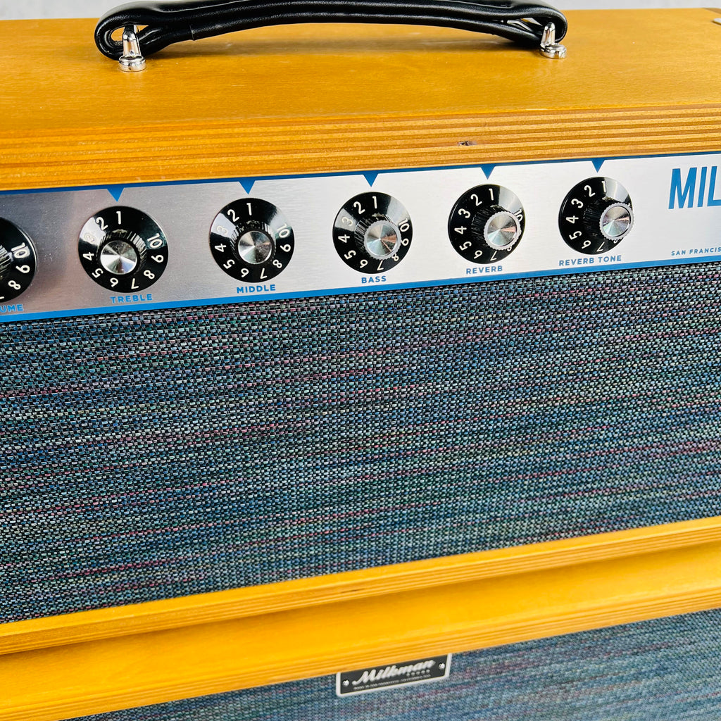 Milkman JG40 Amplifier Head & 1x12" Speaker Cabinet Stack 2025 - Natural - 4