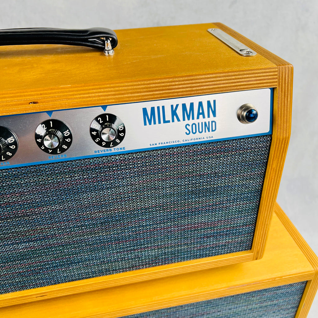 Milkman JG40 Amplifier Head & 1x12" Speaker Cabinet Stack 2025 - Natural - 5
