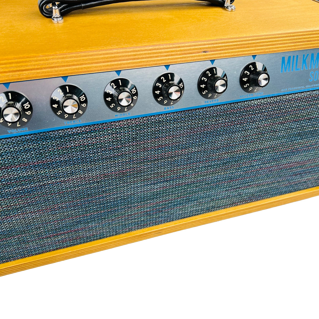 Milkman JG40 Amplifier Head & 1x12" Speaker Cabinet Stack - Natural - 11