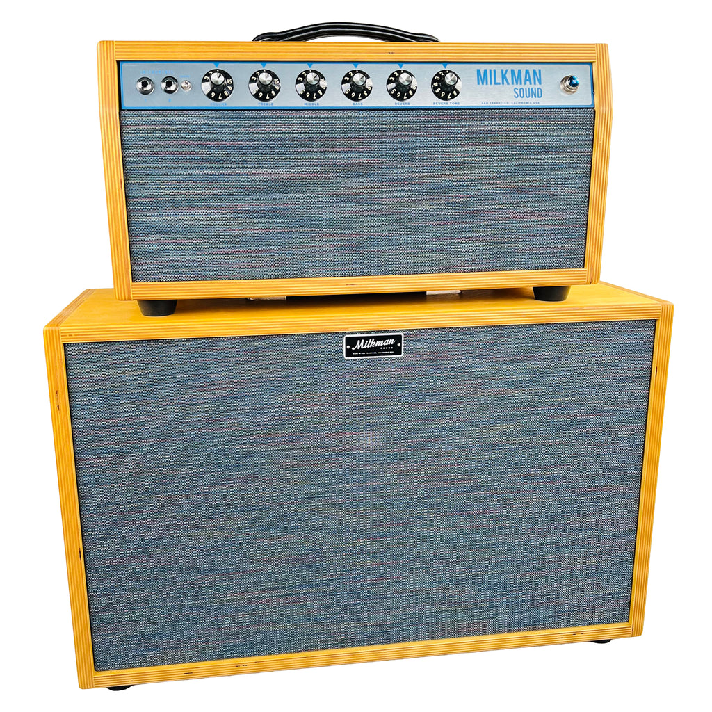 Milkman JG40 Amplifier Head & 1x12" Speaker Cabinet Stack - Natural - 1