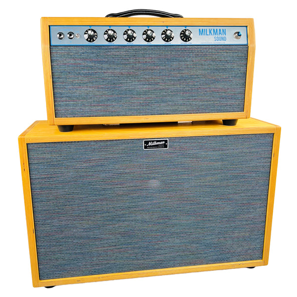 Milkman JG40 Amplifier Head & 1x12" Speaker Cabinet Stack - Natural - 1