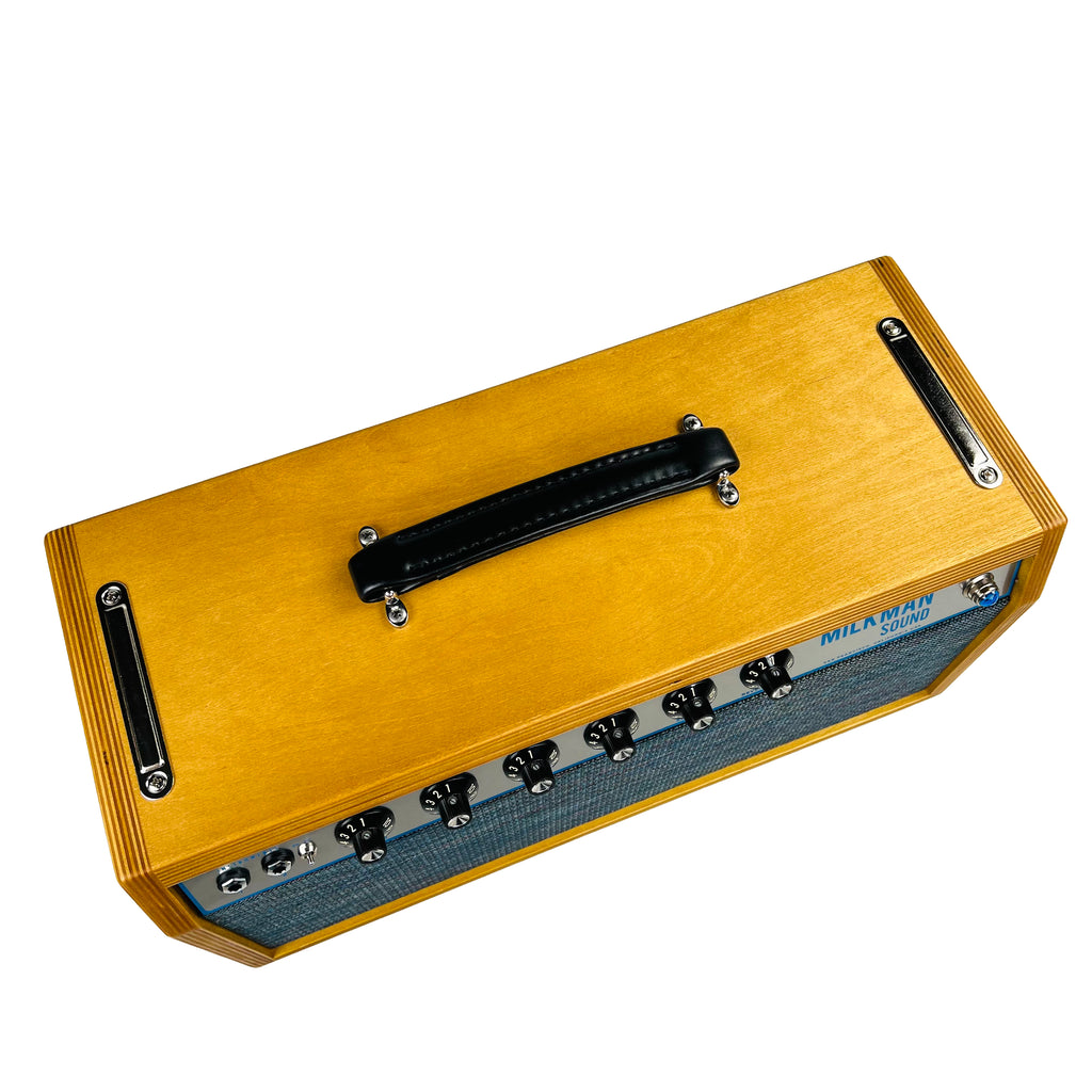 Milkman JG40 Amplifier Head & 1x12" Speaker Cabinet Stack - Natural - 9