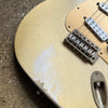 MJT VTS S-Style Aged Electric Guitar w/ Fender Headstock - Blonde - 5