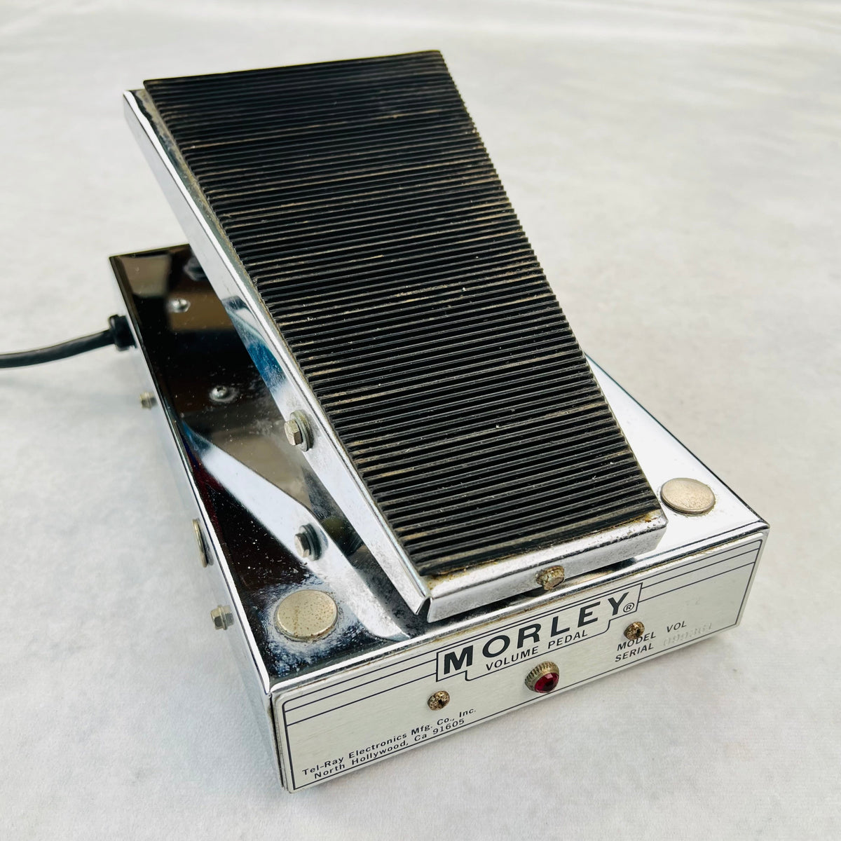 morley volume plus pedal Morley VOL Volume Pedal 1970s - Silver
