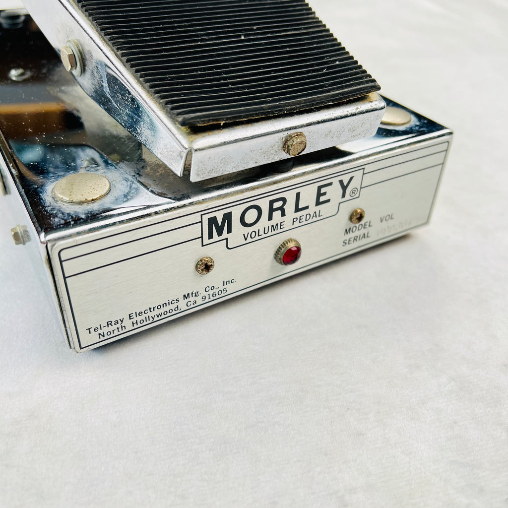 Morley VOL Volume Pedal 1970s - Silver - 3