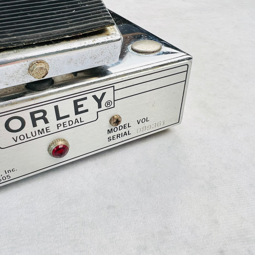 Morley VOL Volume Pedal 1970s - Silver - 4
