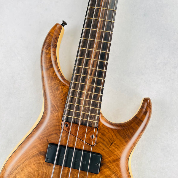 MTD 535-24 Walnut Top 5-String Bass 2022 - Satin Natural - 3