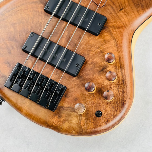 MTD 535-24 Walnut Top 5-String Bass 2022 - Satin Natural - 5