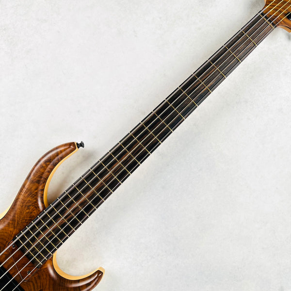 MTD 535-24 Walnut Top 5-String Bass 2022 - Satin Natural - 8