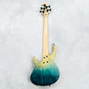 MTD Michael Tobias Design USA 530-24 5-String Bass - Caribbean Ocean Blue Fade - 11