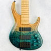 MTD Michael Tobias Design USA 530-24 5-String Bass - Caribbean Ocean Blue Fade - 1