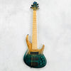 MTD Michael Tobias Design USA 530-24 5-String Bass - Caribbean Ocean Blue Fade - 2