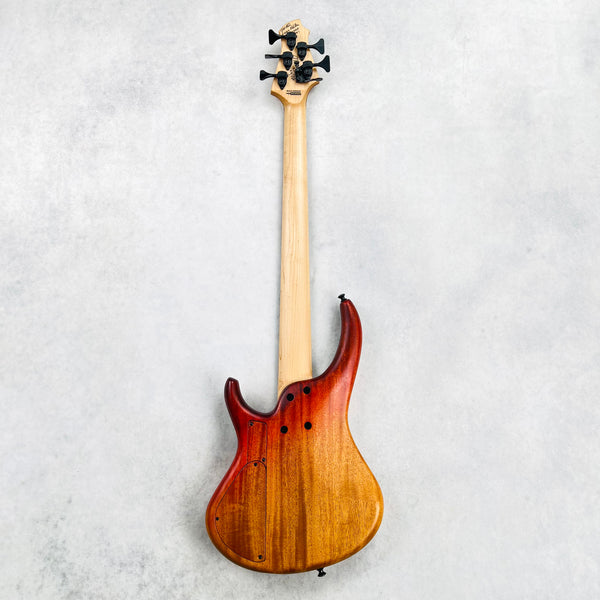 MTD Michael Tobias Design USA Lynn Keller Signature 532-24 5-String Bass 2016 - Red Fade - 12