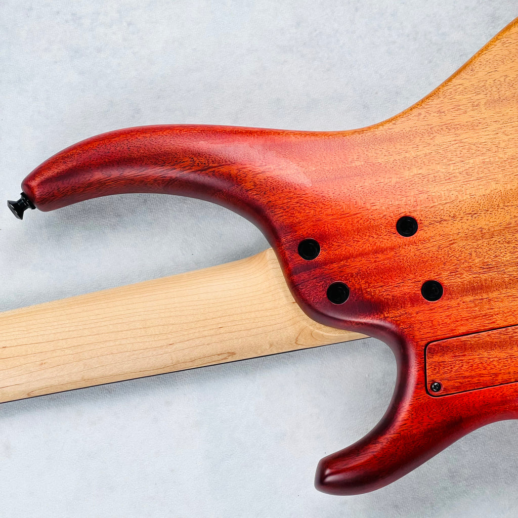 MTD Michael Tobias Design USA Lynn Keller Signature 532-24 5-String Bass 2016 - Red Fade - 14