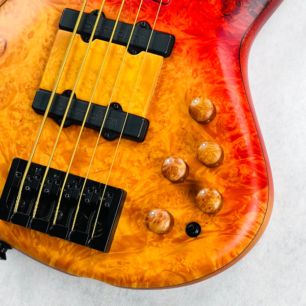 MTD Michael Tobias Design USA Lynn Keller Signature 532-24 5-String Bass 2016 - Red Fade - 5