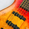 MTD Michael Tobias Design USA Lynn Keller Signature 532-24 5-String Bass 2016 - Red Fade - 7