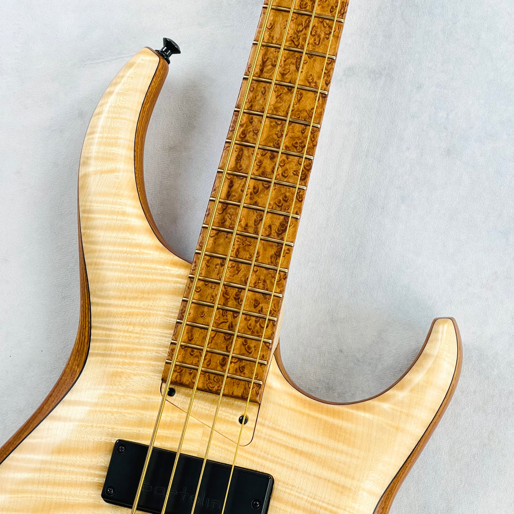 MTD USA 434-24 Sycamore 4-String Bass 2016 - Natural - 3