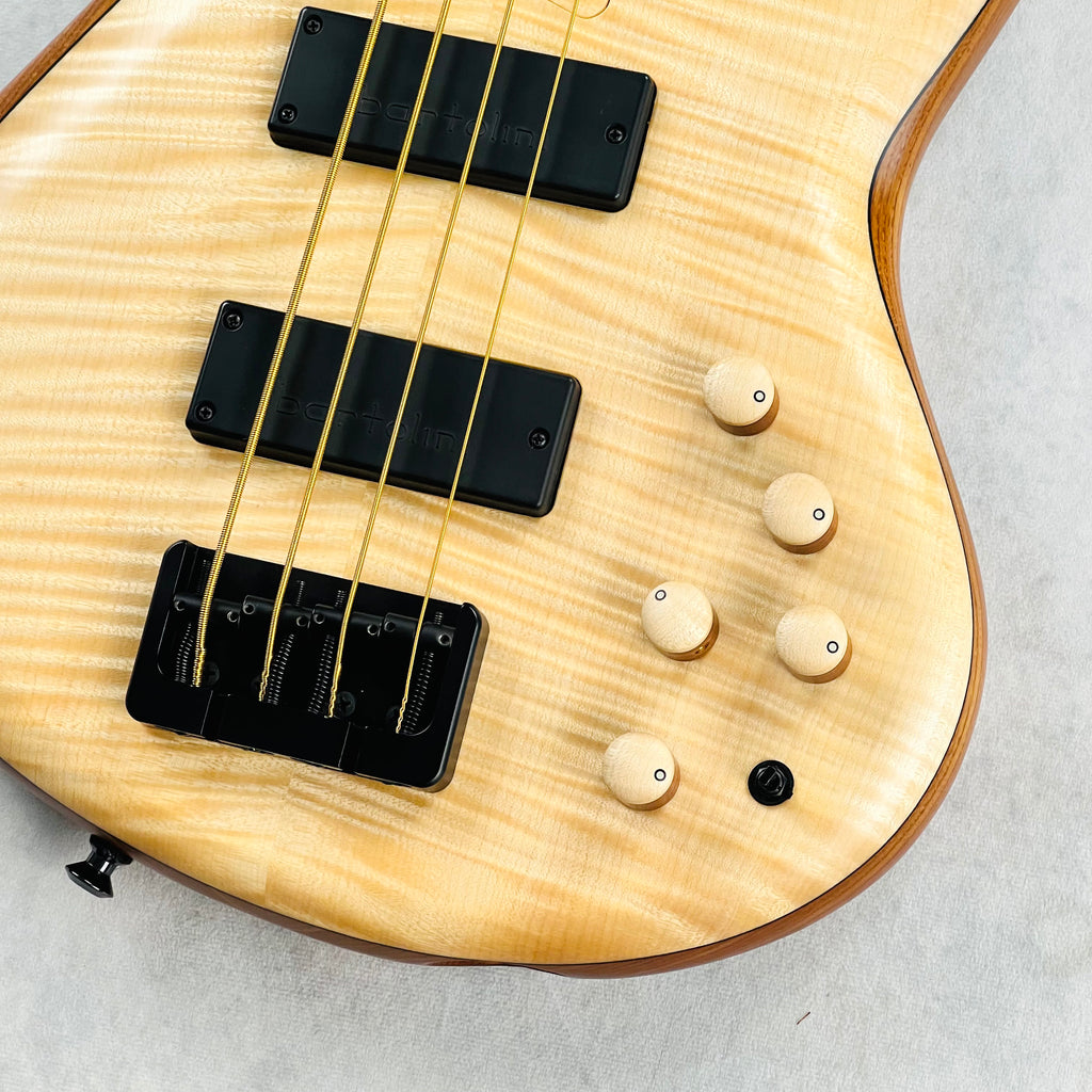 MTD USA 434-24 Sycamore 4-String Bass 2016 - Natural - 5