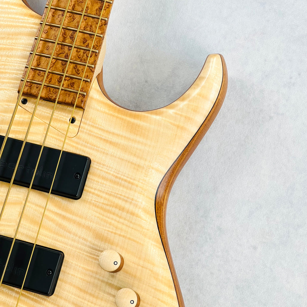 MTD USA 434-24 Sycamore 4-String Bass 2016 - Natural - 6