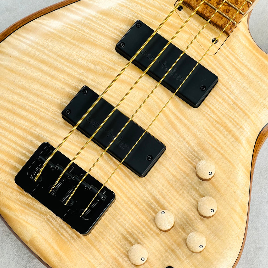 MTD USA 434-24 Sycamore 4-String Bass 2016 - Natural - 7