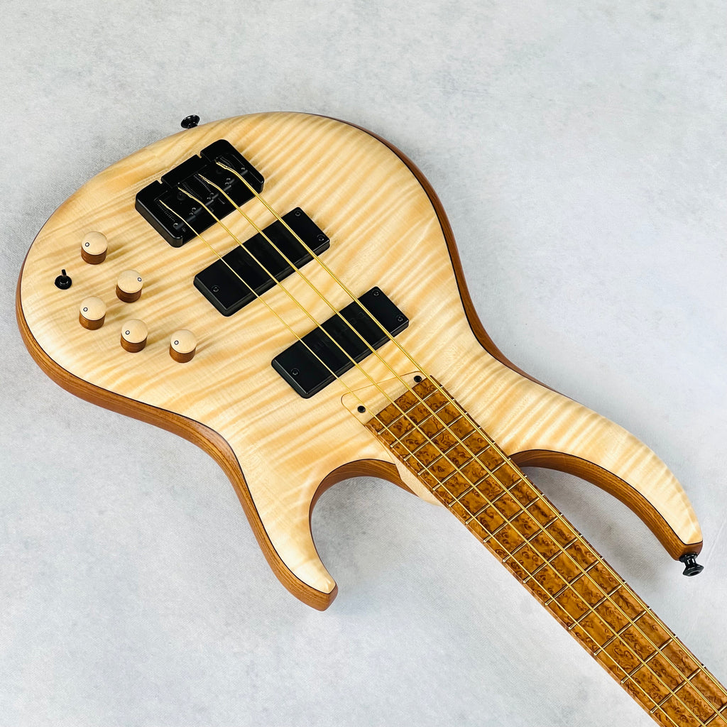 MTD USA 434-24 Sycamore 4-String Bass 2016 - Natural - 9