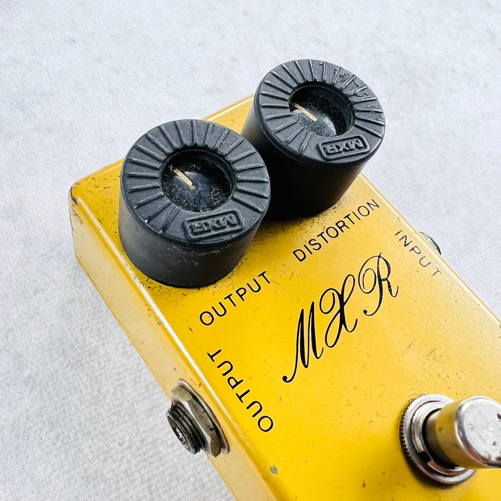 MXR MX-104 Script Distortion + 1975 - Yellow - 3