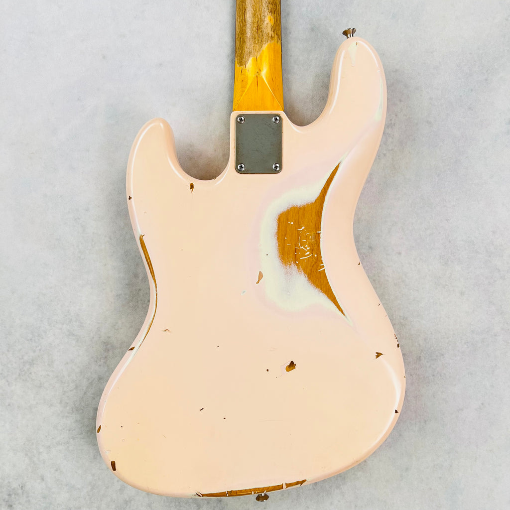 Nash JB63 Bass Guitar - Shell Pink - 10