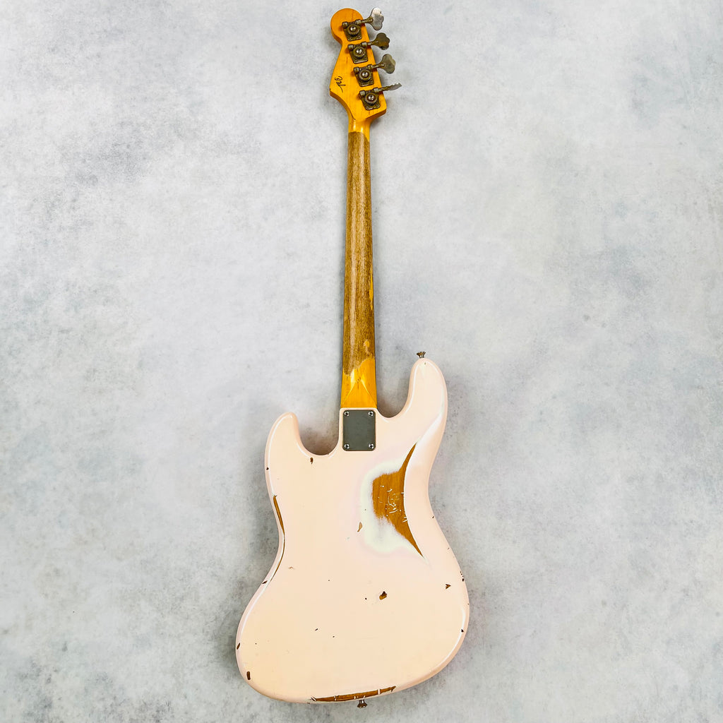 Nash JB63 Bass Guitar - Shell Pink - 11