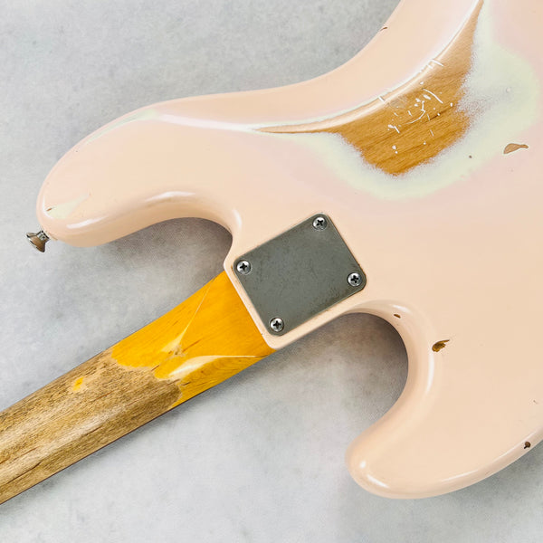 Nash JB63 Bass Guitar - Shell Pink - 14
